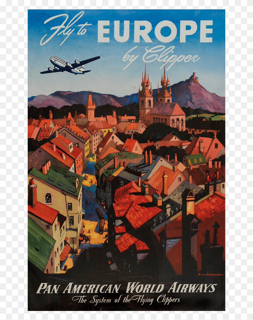 657x1001 Advertising Airline Airline Posters Posters Transportation European Travel Poster, Advertisement, Roof, Airplane HD PNG Download