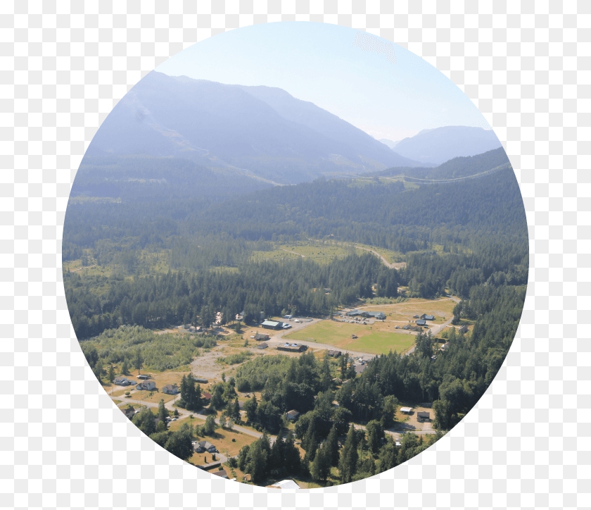 664x664 Aerial Trees Hill, Outdoors, Nature, Mountain Descargar Hd Png
