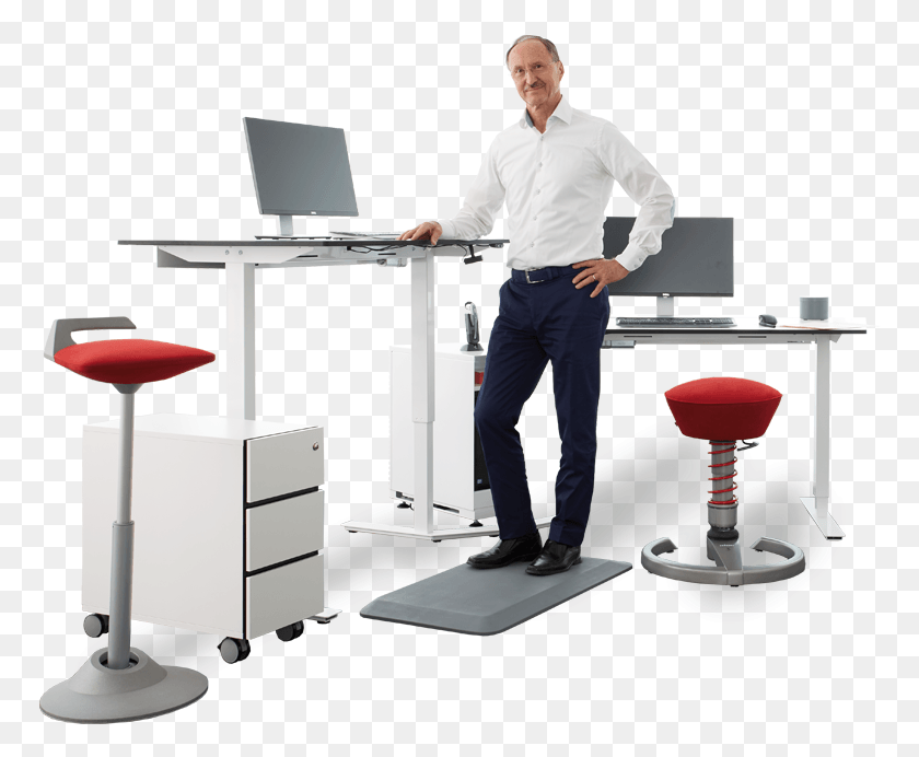 770x632 Aeris Active Office Bar Stool, Person, Furniture, Clothing HD PNG Download