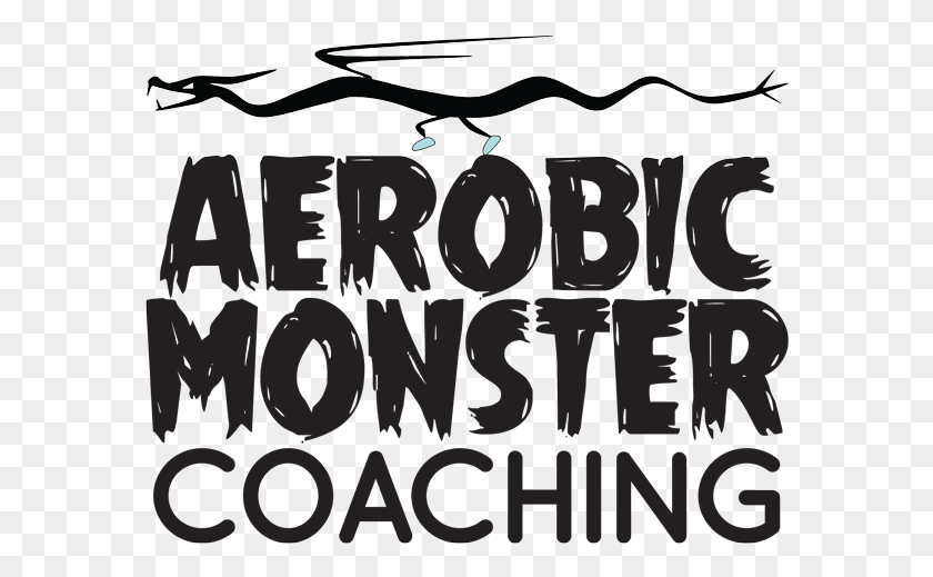 580x459 Логотип Aerobic Monster Logo Аэробика, Текст, Алфавит, Плакат Hd Png Скачать
