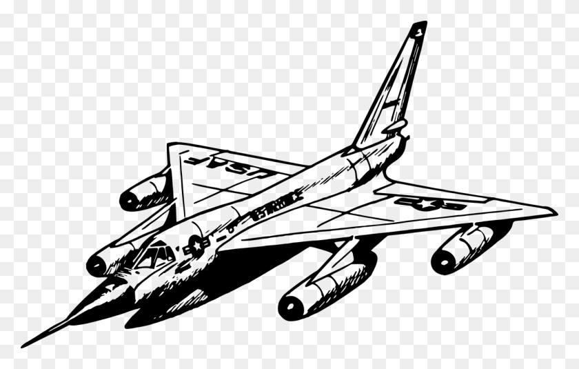 1280x781 Aeroplane Air Force Airplane Image Jet Plane Cartoon Black And White, Gray, World Of Warcraft HD PNG Download
