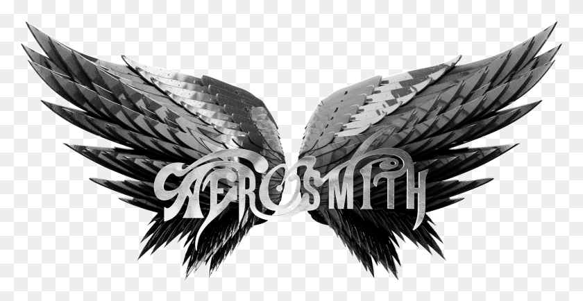 3706x1780 Aerosmith Logo Aerosmith Deuces Are Wild, Wasp, Bee, Insect HD PNG Download