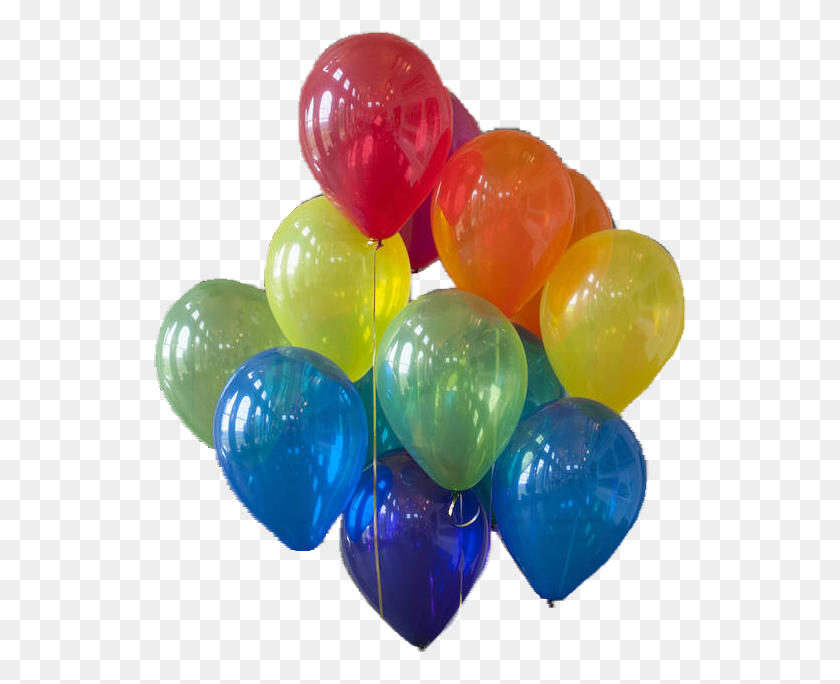 534x624 Aesthetic Balloons And Rainbow Image Aesthetic Balloons, Ball, Balloon HD PNG Download