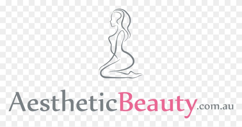 800x391 Aesthetic Beauty Logo Drawing, Plot, Text, Face HD PNG Download