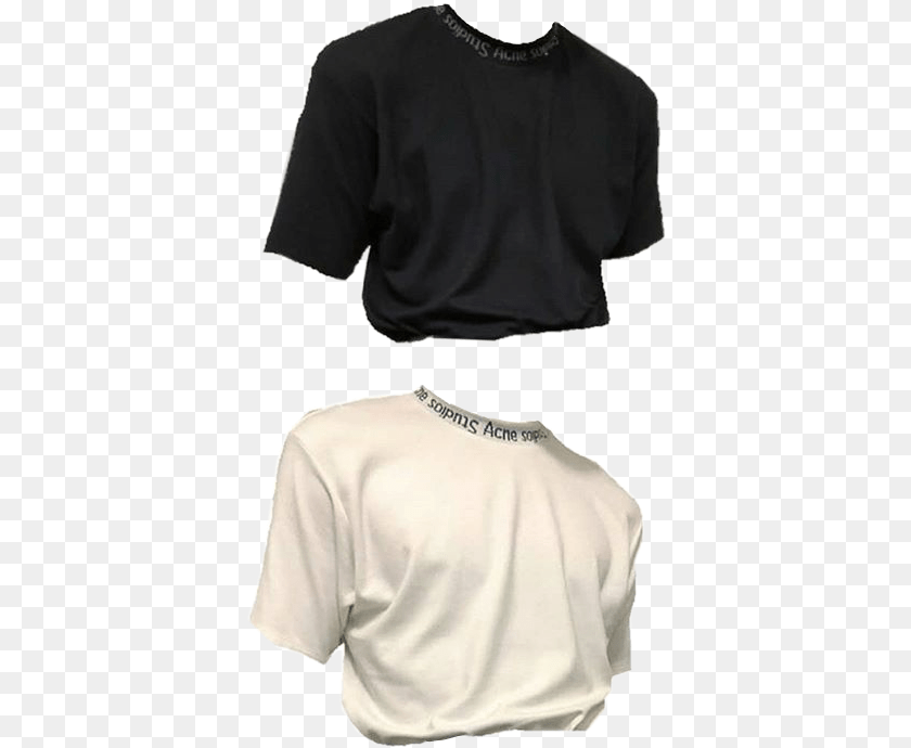 388x690 Aesthetic Black Shirt Aesthetic, Blouse, Clothing, Sleeve, T-shirt Transparent PNG