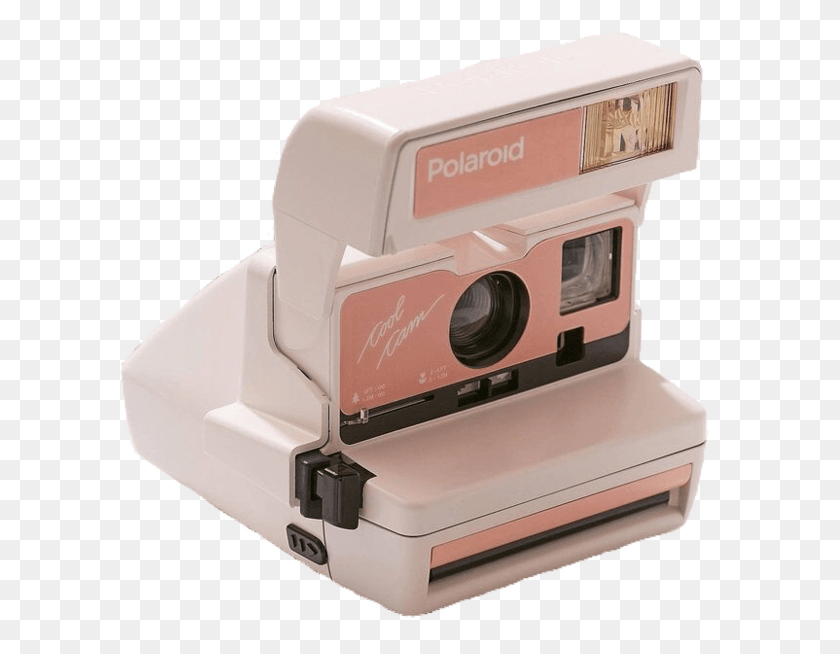 604x594 Эстетическая Старая Камера Polaroid, Электроника, Цифровая Камера, Веб-Камера Hd Png Скачать