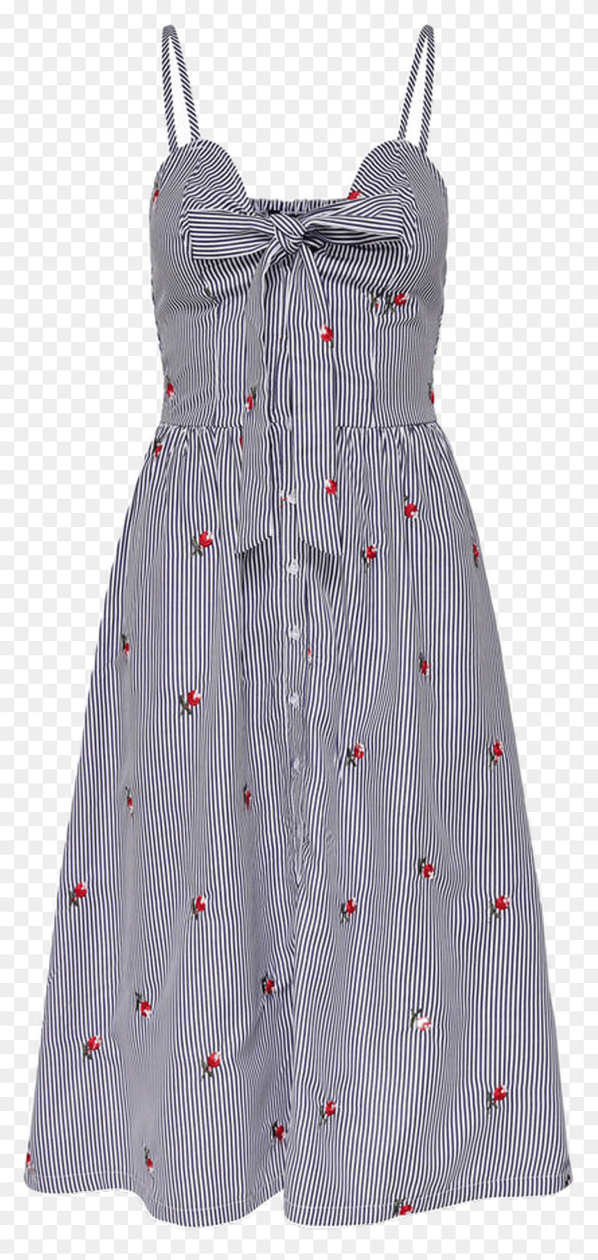 1024x2244 Aesthetic Stripes Dress Cherries Summerdress Polka Dot, Clothing, Apparel, Apron HD PNG Download