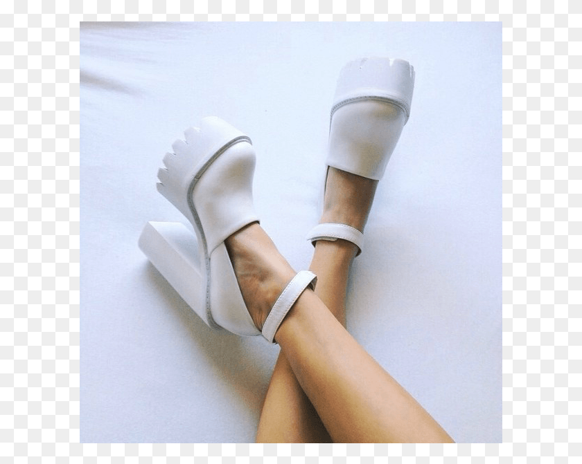 611x611 Estética Tumblr Zapatos Blancos, Ropa, Vestimenta, Calzado Hd Png