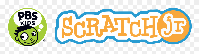 2443x537 Descargar Png Aetn Presentará El Código Scratchjr De Pbs Kids Para Aprender Pbs Kids, Etiqueta, Texto, Word Hd Png