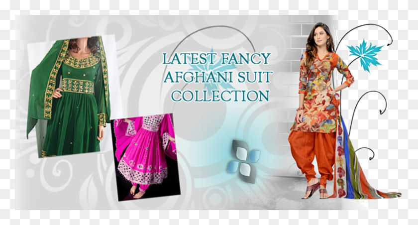 855x430 Afghani Suit Ladies Tailor Banner Design, Person, Human, Clothing HD PNG Download