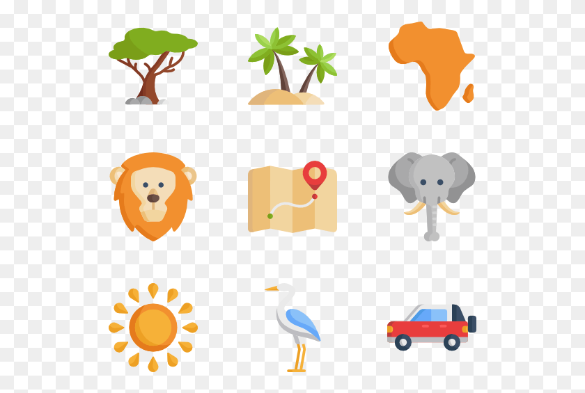 529x505 Africa, Bird, Animal, Text HD PNG Download