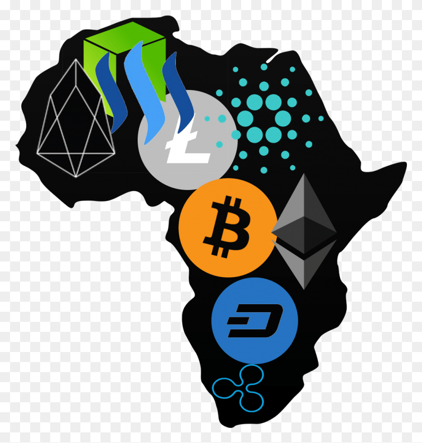 1026x1081 Africa Crypto Africa Map, Graphics, Text HD PNG Download