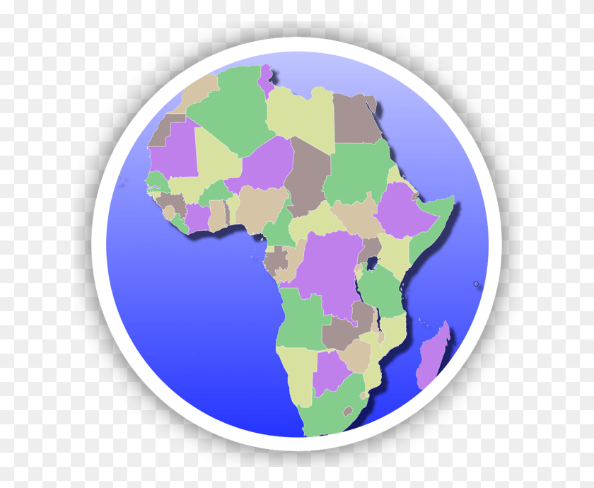 630x630 Africa Map Quiz 4 Earth, Outer Space, Astronomy, Space HD PNG Download