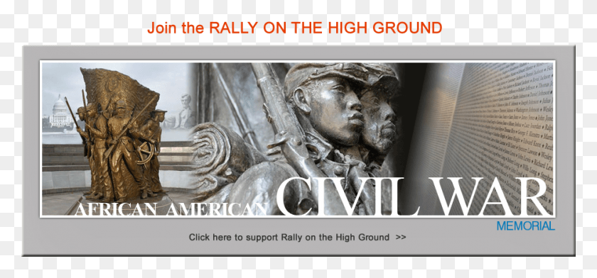 933x398 African American Civil War Memorial Museum, Statue, Sculpture HD PNG Download