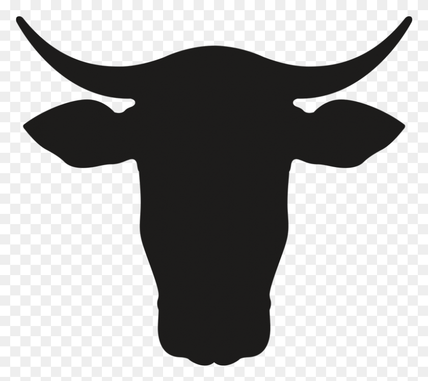798x704 African Animal Head Outlines, Mammal, Bull HD PNG Download