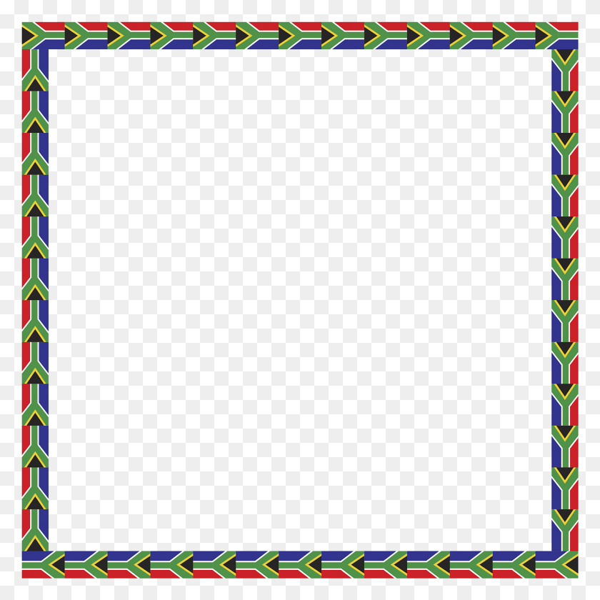 1359x1360 African Border Picture Frame, Blackboard, Super Mario HD PNG Download