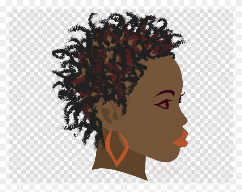900x700 African Female Vector Art Clipart Braid Clip Art, Hair, Rug, Texture HD PNG Download