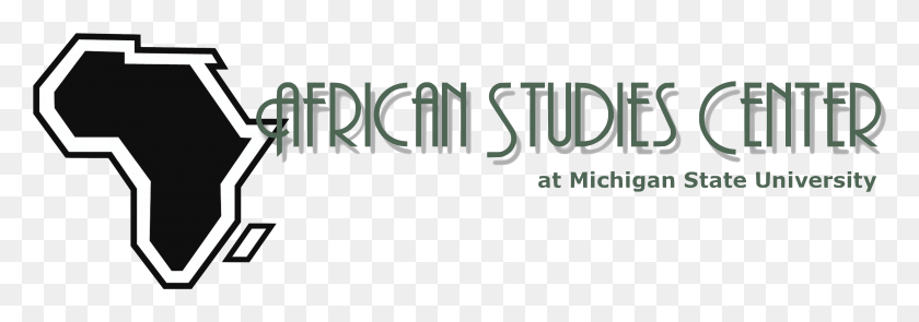 2985x901 African Studies Center Logo Graphics, Word, Text, Alphabet HD PNG Download