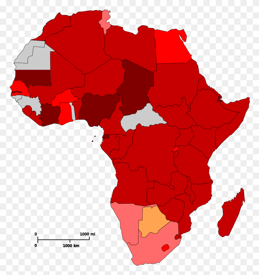 1140x1217 Los Estados Miembros De La Unión Africana Por Índice De Corrupción África Idioma Oficial Mapa, Diagrama, Atlas, Parcela Hd Png