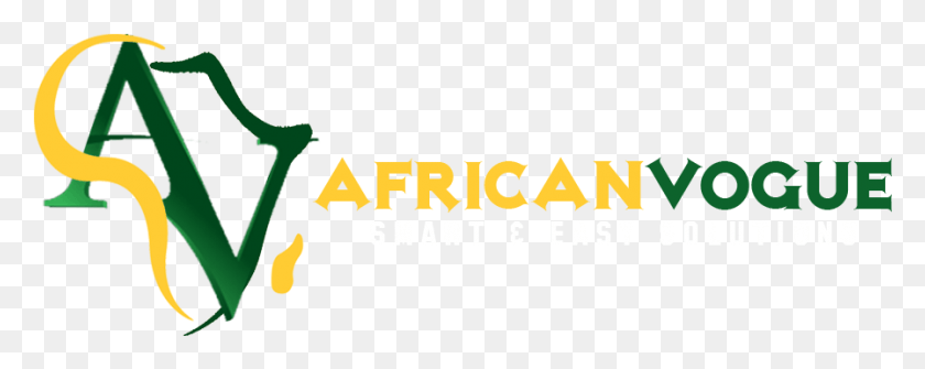 897x317 African Vogue Logo Graphic Design, Text, Alphabet, Pac Man HD PNG Download