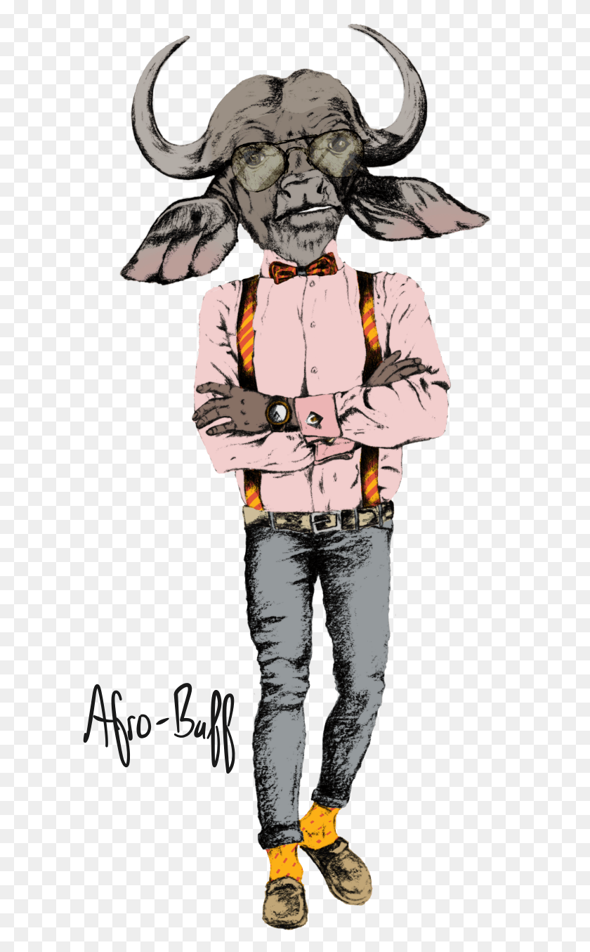 605x1295 Afro Buff Grazed His Way Through Law School Illustration, Performer, Person, Human HD PNG Download