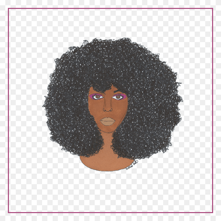 1200x1200 Afro Jheri Curl, Hair, Purple, Person HD PNG Download