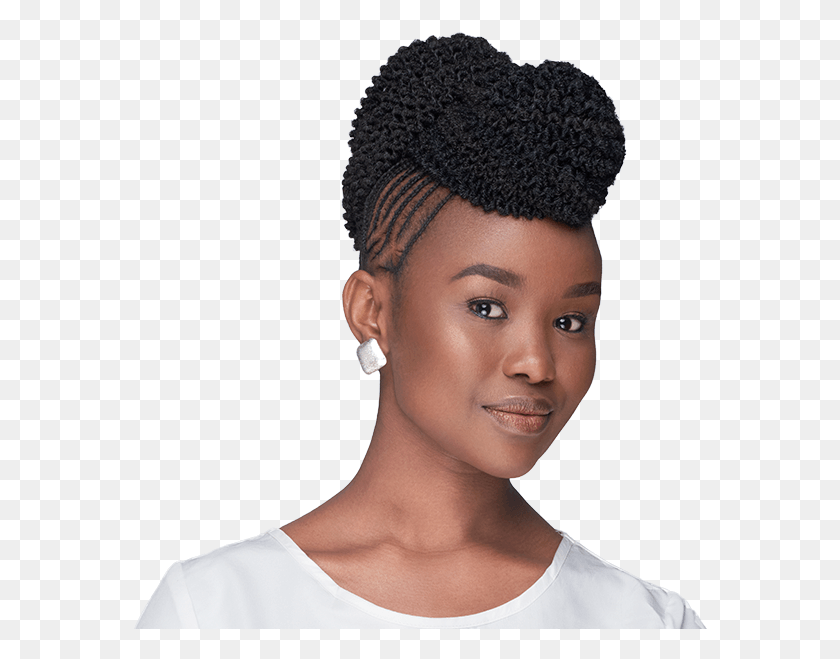 574x599 Afro Kinky Afro Kinky Hairstyles For Afro Kinky, Clothing, Apparel, Person HD PNG Download