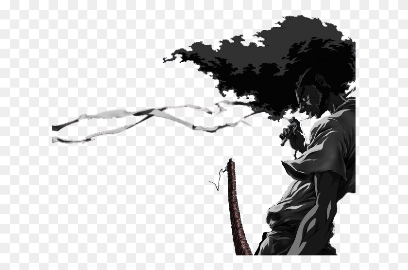 625x495 Afro Samurai, Person, Human, Manga HD PNG Download
