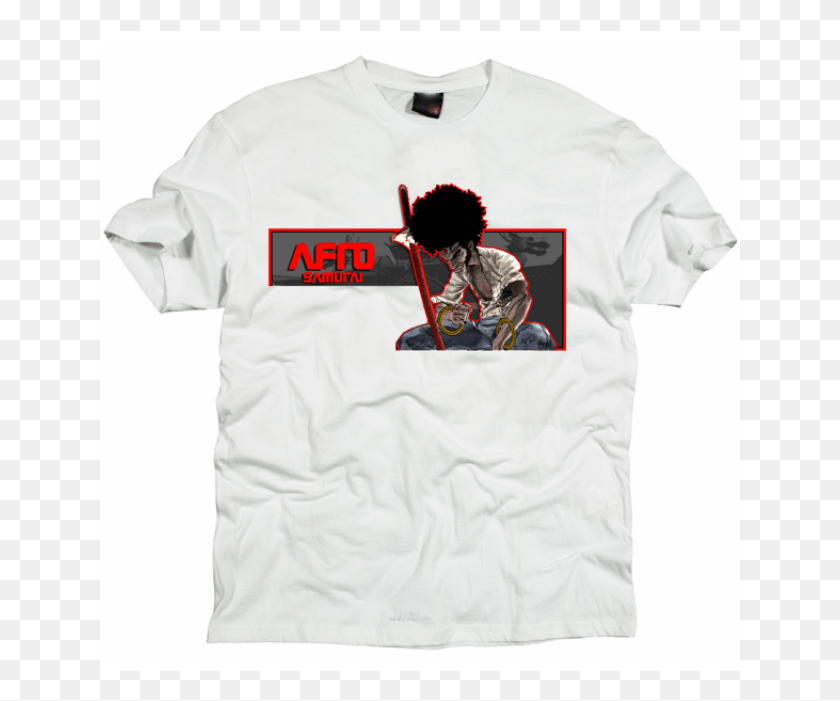 641x641 Afro Samurai Cartoon T Shirt Joe Budden Podcast Shirt, Clothing, Apparel, T-shirt HD PNG Download