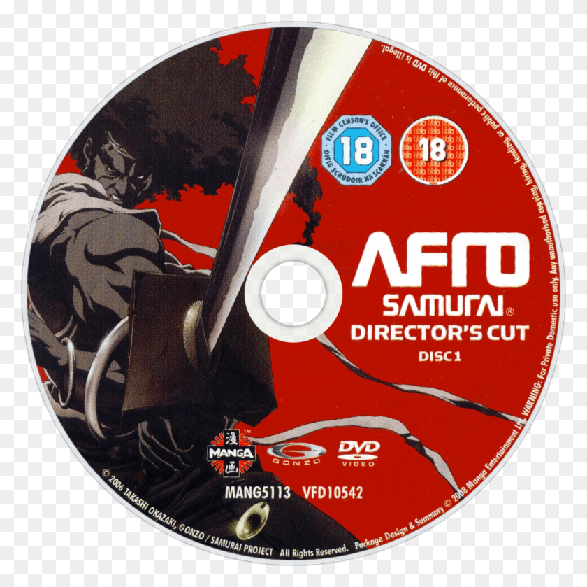 1000x1000 Afro Samurai Dvd Disc Image Afro Samurai, Disk, Poster, Advertisement HD PNG Download