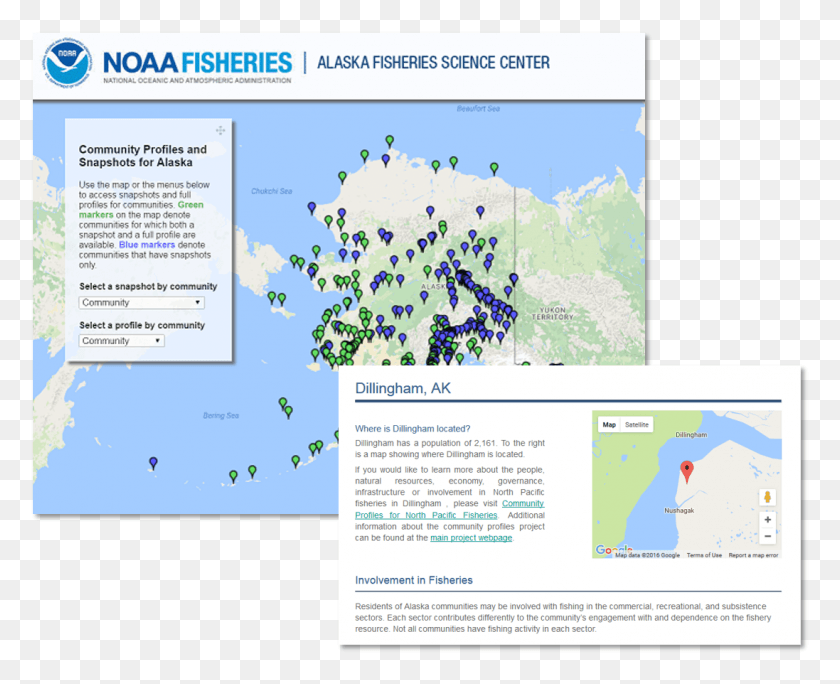 1097x878 Afsc Community Snapshots National Marine Fisheries Service, File, Webpage, Text HD PNG Download