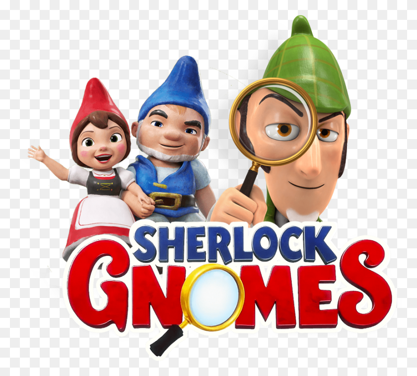 857x766 After A String Of Garden Gnome Disappearances In London Sherlock Gnomes, Clothing, Apparel, Person HD PNG Download