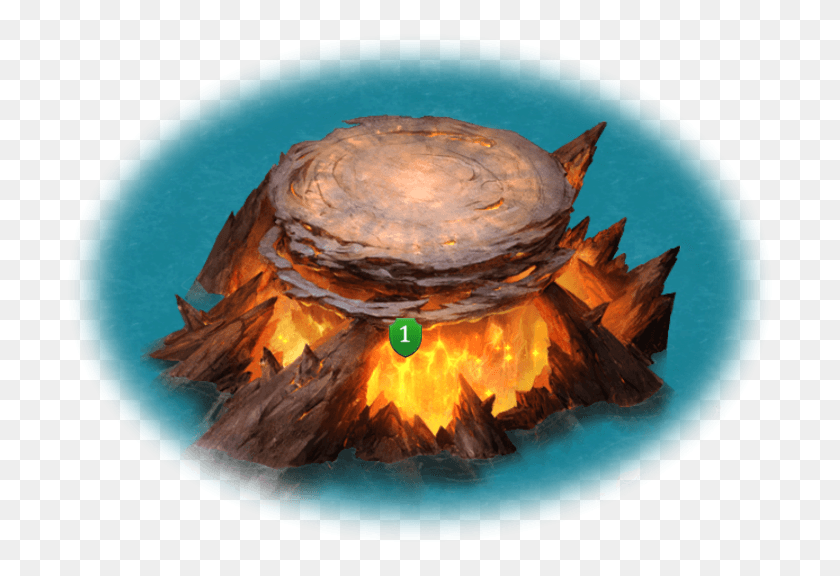 710x516 After Youve Obtained A Fire Dragon Egg You Can Illustration, Mountain, Outdoors, Nature HD PNG Download