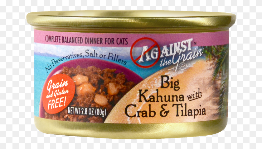 674x419 Against The Grain Big Kahuna With Crab And Tilapia Mechado, Food, Tin, Can HD PNG Download