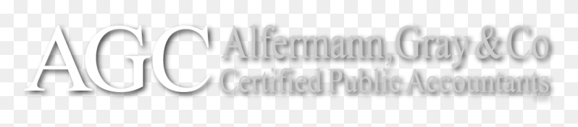 1112x179 Agc Alfermann Gray Amp Company Cpa39s Llc Calligraphy, Text, Word, Label HD PNG Download