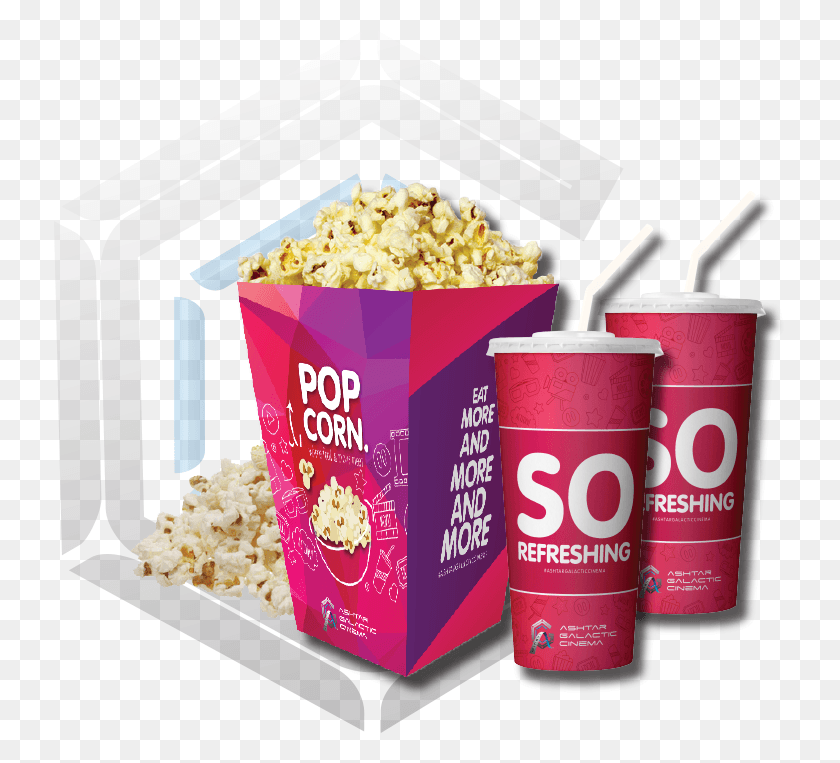 733x703 Agc Movie Tickets Online Na Tigela, Food, Popcorn, Box HD PNG Download