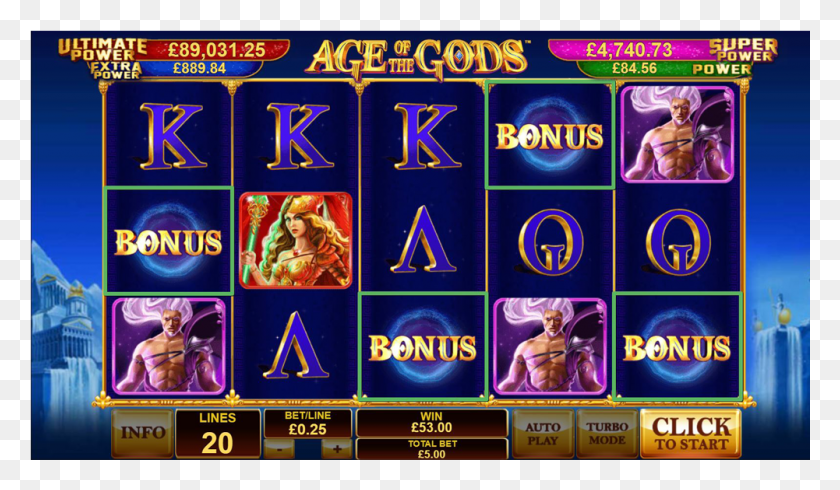 1001x553 Age Of The Gods Bonus Age Of Gods Free Spins, Person, Human, Gambling HD PNG Download