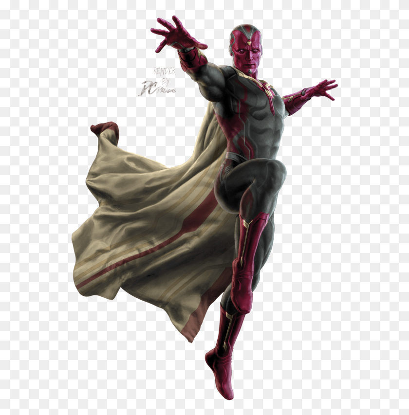 550x793 Age Of Ultron Clipart Avengers Age Of Ultron Vision, Person, Human, Clothing HD PNG Download
