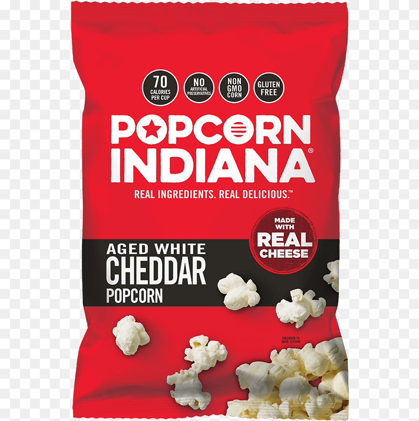 Aged White Cheddar Food, Popcorn Clipart PNG