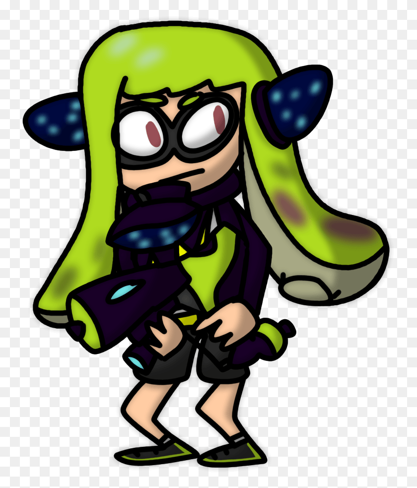 751x923 Agent 3 Agent 3 Splatoon Transparent, Costume, Clothing, Apparel HD PNG Download