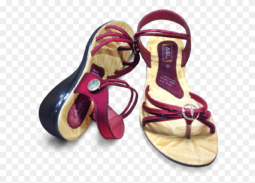 599x543 Agl Footcare A Trusted Name In The Footwear Industry Chappals Models, Clothing, Apparel, Sandal HD PNG Download