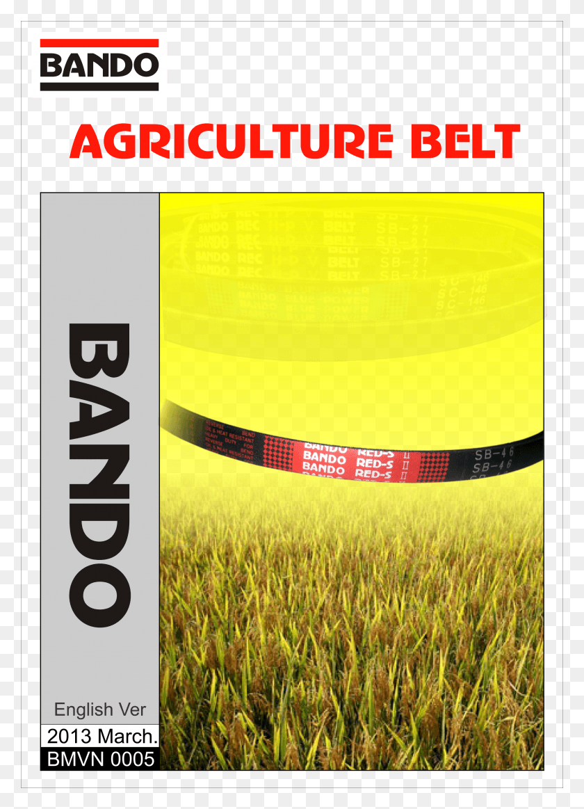 2480x3507 Agriculture Bando V Belt Catalog, Poster, Advertisement, Flyer Descargar Hd Png