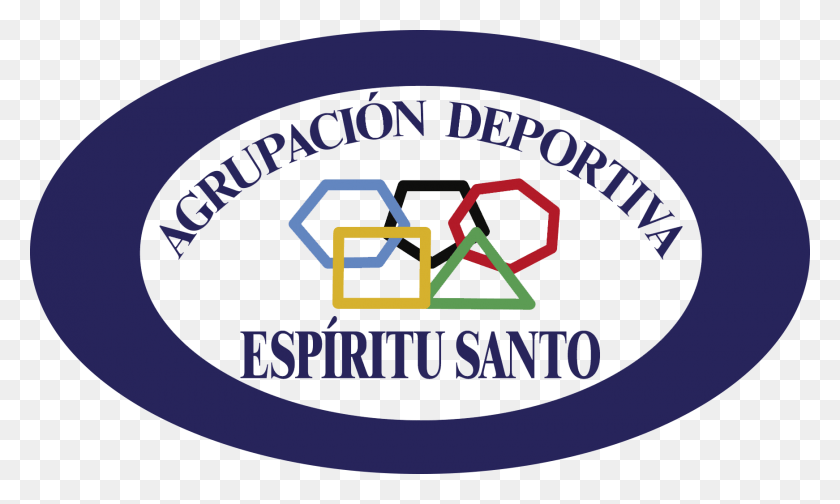 1742x992 Agrupacin Deportiva Espritu Santo Circle, Этикетка, Текст, Символ Hd Png Скачать