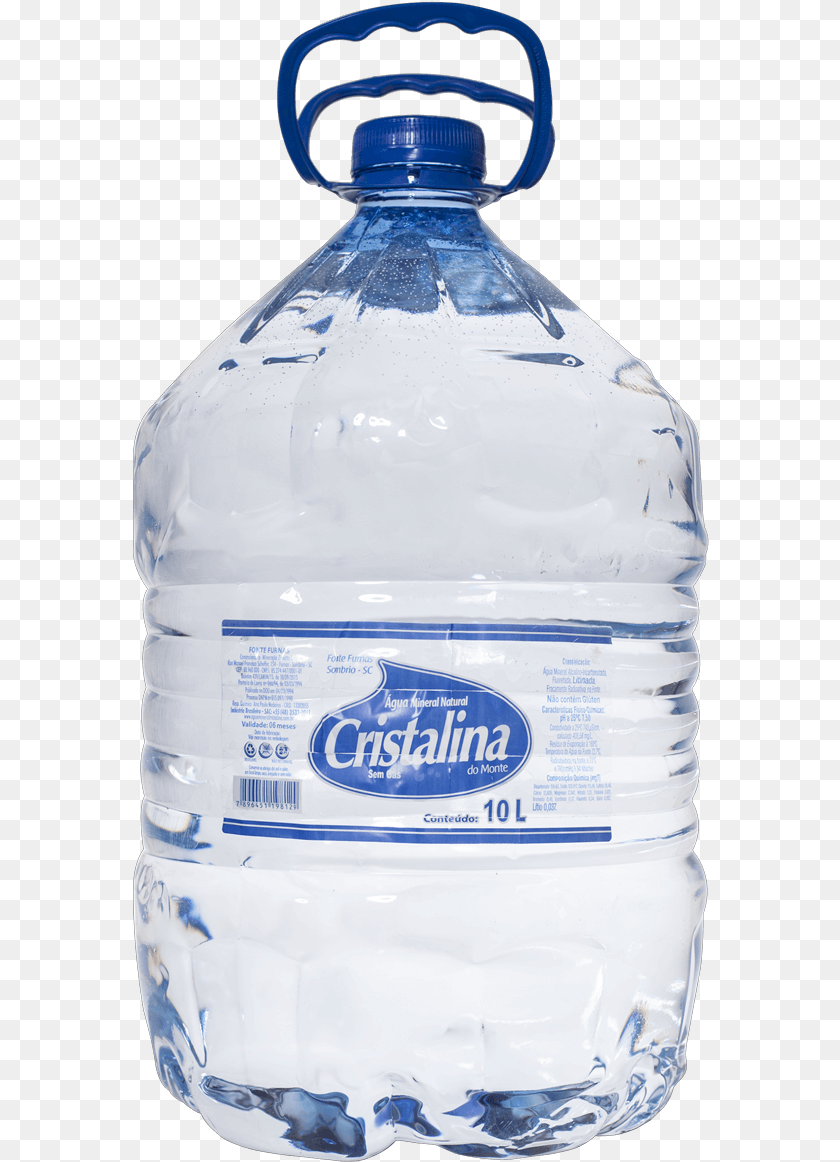 577x1162 Agua Mineral Cristalina, Bottle, Water Bottle, Beverage, Mineral Water Sticker PNG