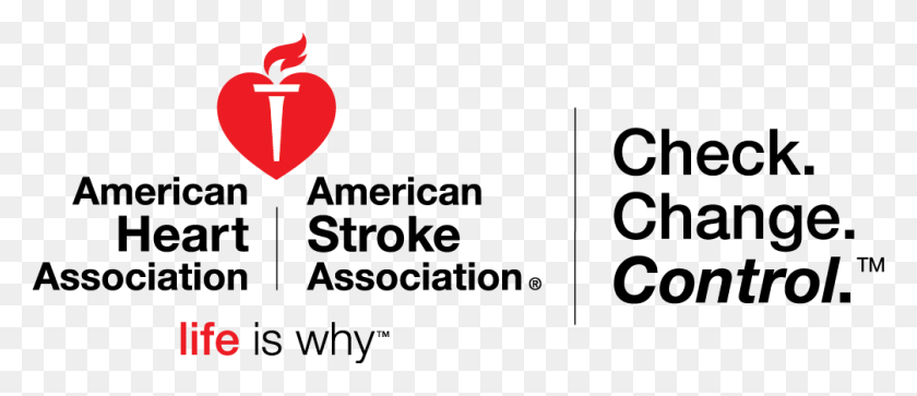 1005x391 Aha Check Change Control American Heart Association, Number, Symbol, Text HD PNG Download