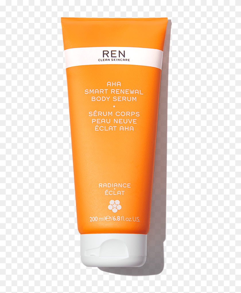 564x1024 Aha Smart Renewal Body Serum Ren Clean Skincare, Bottle, Cosmetics, Sunscreen, Lotion PNG