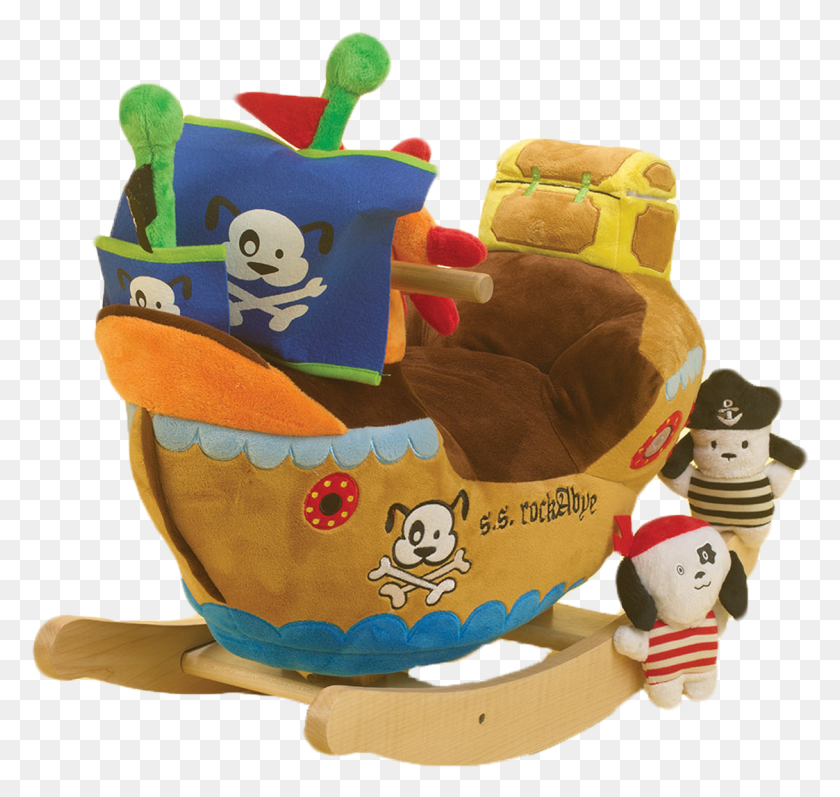 1123x1062 Ahoy Doggie Pirate Ship Rocker Baby Rocking Ship, Birthday Cake, Cake, Dessert HD PNG Download