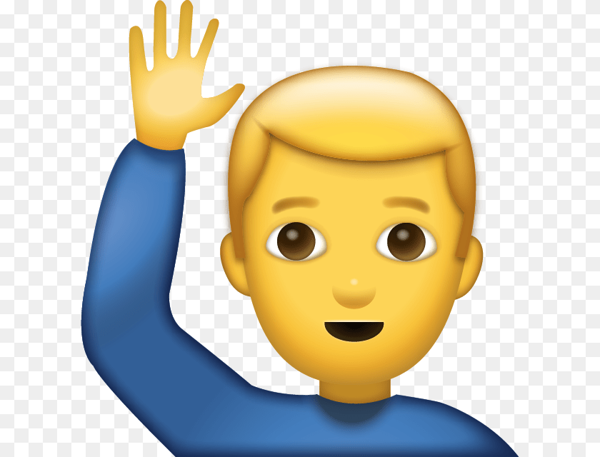 614x640 Ai File Man Saying Hi Emoji, Baby, Person, Face, Head PNG