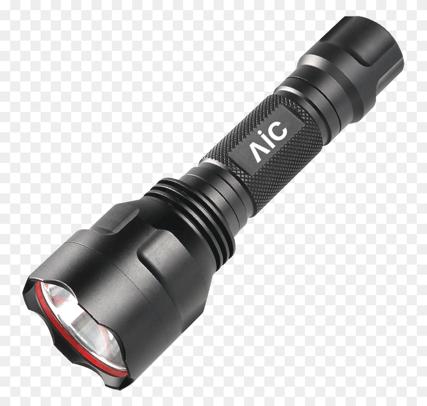 753x738 Aic Flashlight Super Bright Long Range 1000 Rechargeable Flashlight, Lamp, Light, Torch HD PNG Download