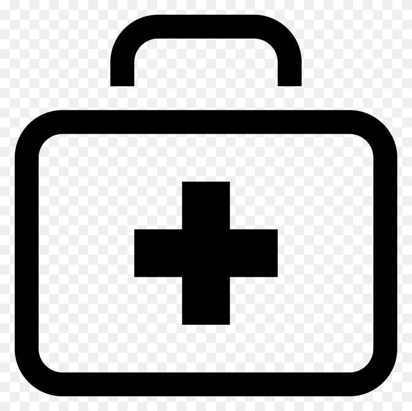 2000x2000 Aid Clipart Svg White Medical Icon, Gray, World Of Warcraft HD PNG Download